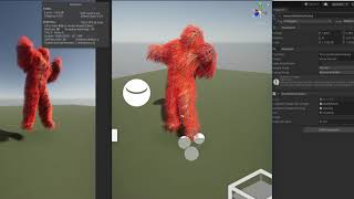Unity HDRP hair simulation shader