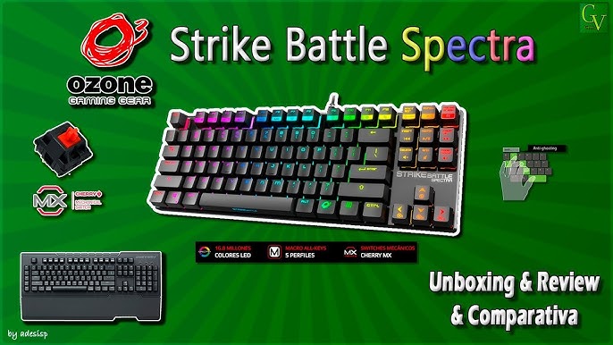 Vi ses i morgen Intuition Trænge ind ENG] Ozone Strike Battle Compact Mechanical Keyboard - Unboxing & Quick  Review - YouTube