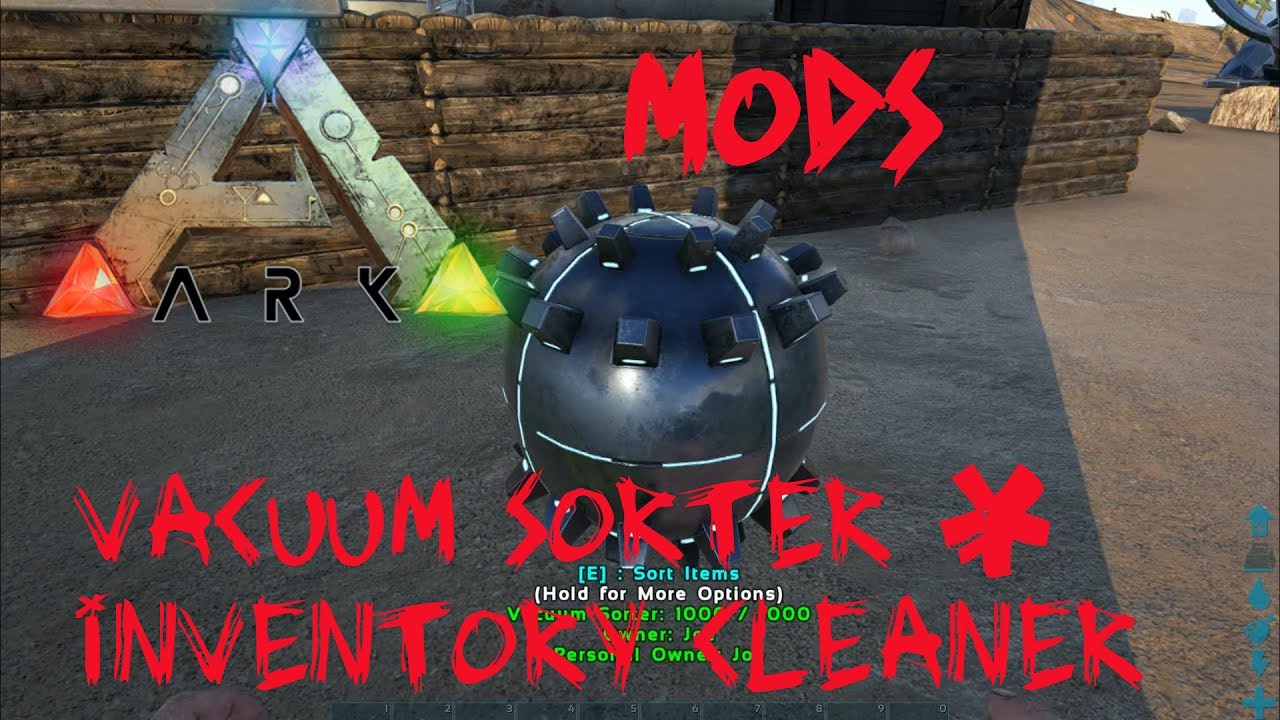 ARK Mods: Inventory Cleaner & Vacuum Sorter - Kleine sehr nützliche ...
