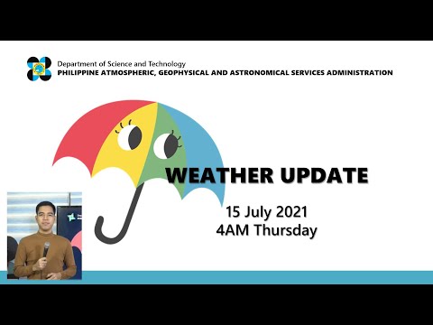 Public Weather Forecast Issued at 4:00 AM July 15, 2021