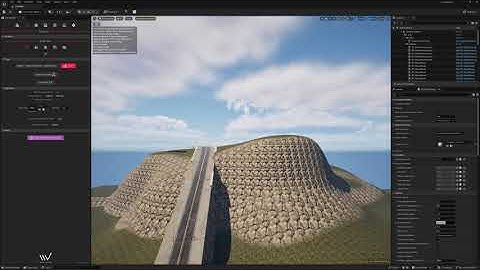 Unreal Engine 5.4 - WorldBLD|CityBLD - Modern City Kit - Road Tool - Align Landscape - Part 1 - 4K