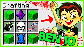 Minecraft Ben 10 - How to Summon BEN 10 in Crafting Table!