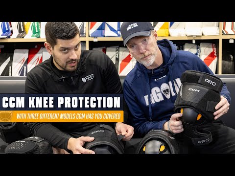 NEW CCM 2024 knee protection for goalies