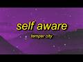 Temper City Self Aware Lyrics 