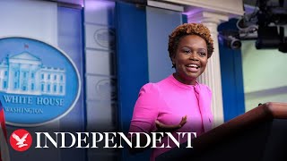 Watch again: White House deputy press secretary Karine Jean-Pierre held briefing