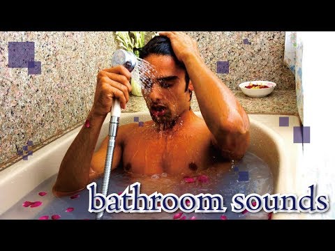 [ASMR]バスルーム(シャワー、シャンプー)の音/bathroom sounds - No Talking/욕실