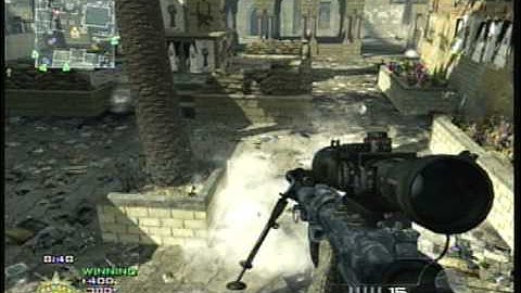 MW2 no scope/quick scope montage