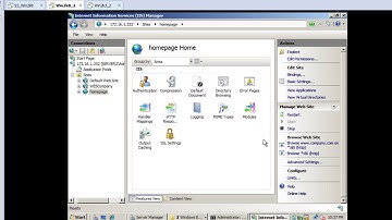 Cấu hình dịch vụ Web - IIS - part 1