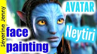 avatar face painting maquillage halloween