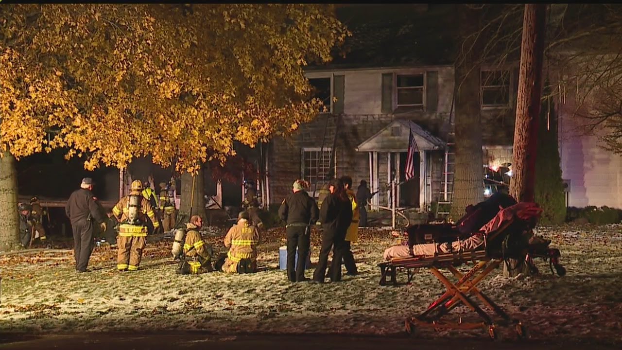 Multiple departments respond to Boardman house fire - YouTube