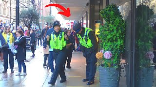 THESE MANCHESTER POLICE AWESOME REACTIONS WILL MAKE YOU LOVE THEM WITH BUSHMAN PRANK