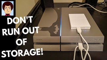 How To Setup an External HDD on PS4 | Update 4.5 | 8TB More Storage