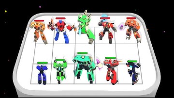 HERO ROBOT BATTLE 3D : Merge Monster ⭐ Merge Simulator Battles