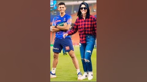 Harleen Deol with yashasvi Jaiswal ❤️🥰 best friend #cricket #wpl #trending #ipl #love