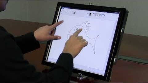 Baanto™ ShadowSense™ 19" LCD Touchscreen demo with Windows 7