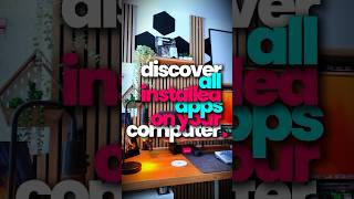 Famous How to discover all the apps installed on your computer #ComputerHacks #WindowsTips #PCTricks Net Worth