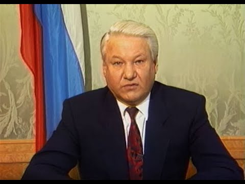 Appello del presidente russo Boris Eltsin sulla Cecenia - SUB ITA Dominio pubblico