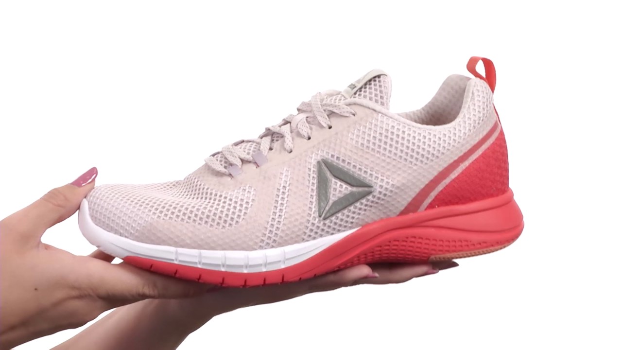 reebok print smooth running trainers