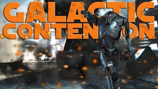 Fighting in The Clone Wars as an Emotionless Droid | Squad Galactic Contention Star Wars Mod