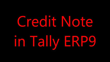 Credit Note in Telugu | Credit Note in Tally ERP9