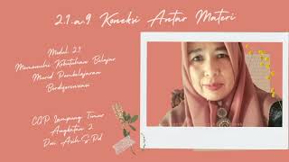 2.1.A.9 Kaneksi Antar Materi