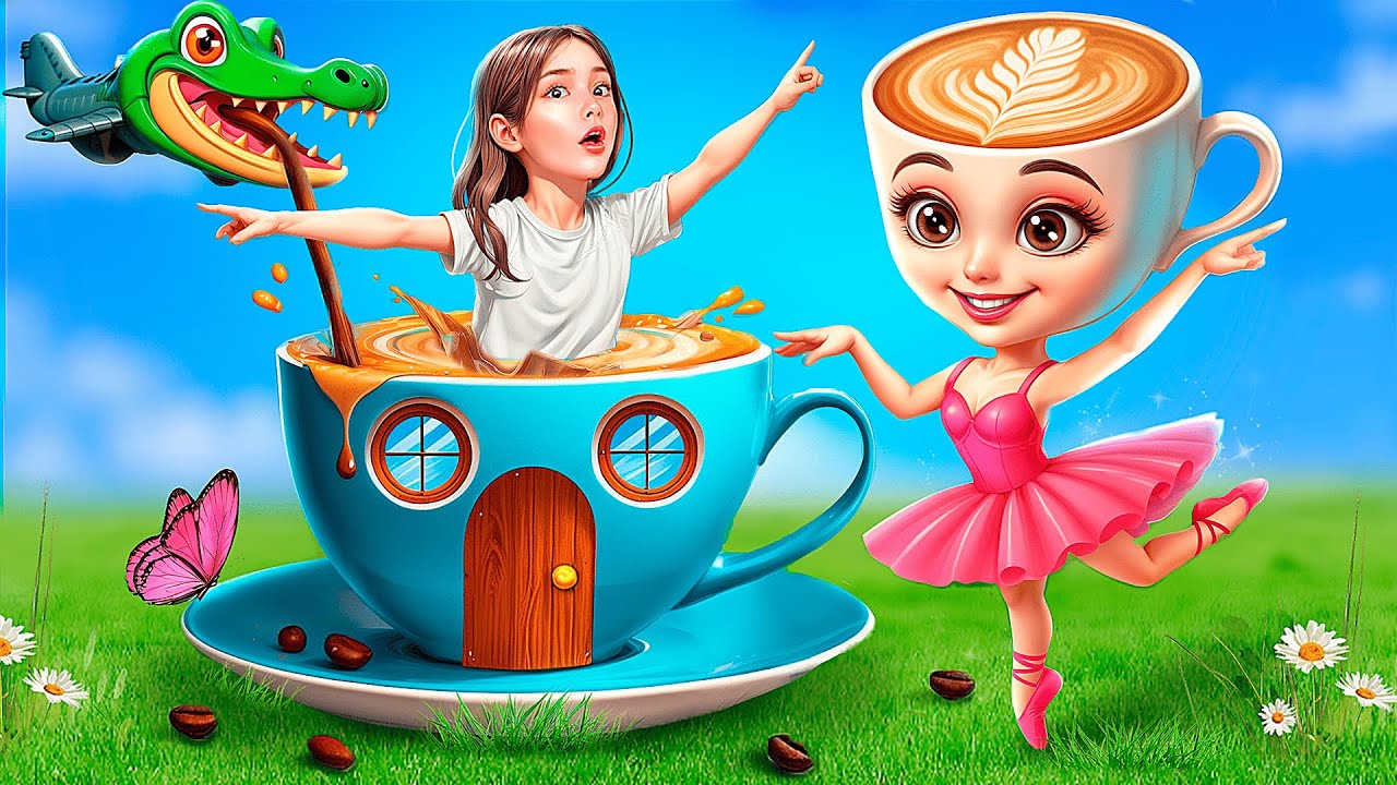 Ballerina Cappuccino became my mommy?! The giant Italian brainrot