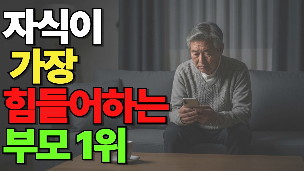 자식에게 짐이 되는 부모의 특징 1위… 의외로 ‘이것’입니다