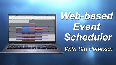 Symetrix Webinars — Web-based Event Scheduler