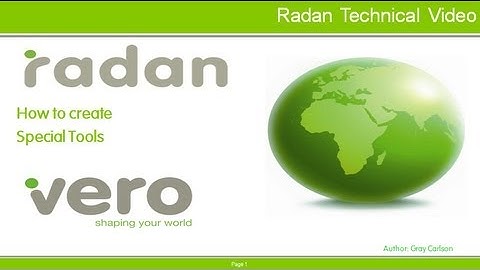 Creating Special Tools