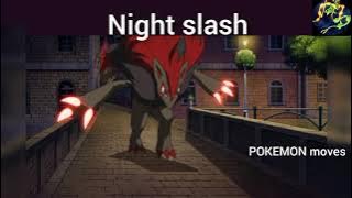 Zoroark all attacks & moves (Pokemon)