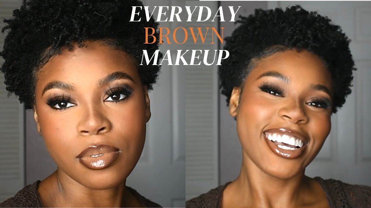EVERYDAY MAKEUP TUTORIAL Brown Skin Friendly *detailed* YouTube
