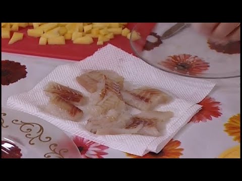 Шоколадно-грушевый десерт. Минтай в медовом соусе