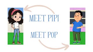 Meet Pipi And Pop Fun Cartoon Characters For Kids Pipipop Cartoon Kids Tv
