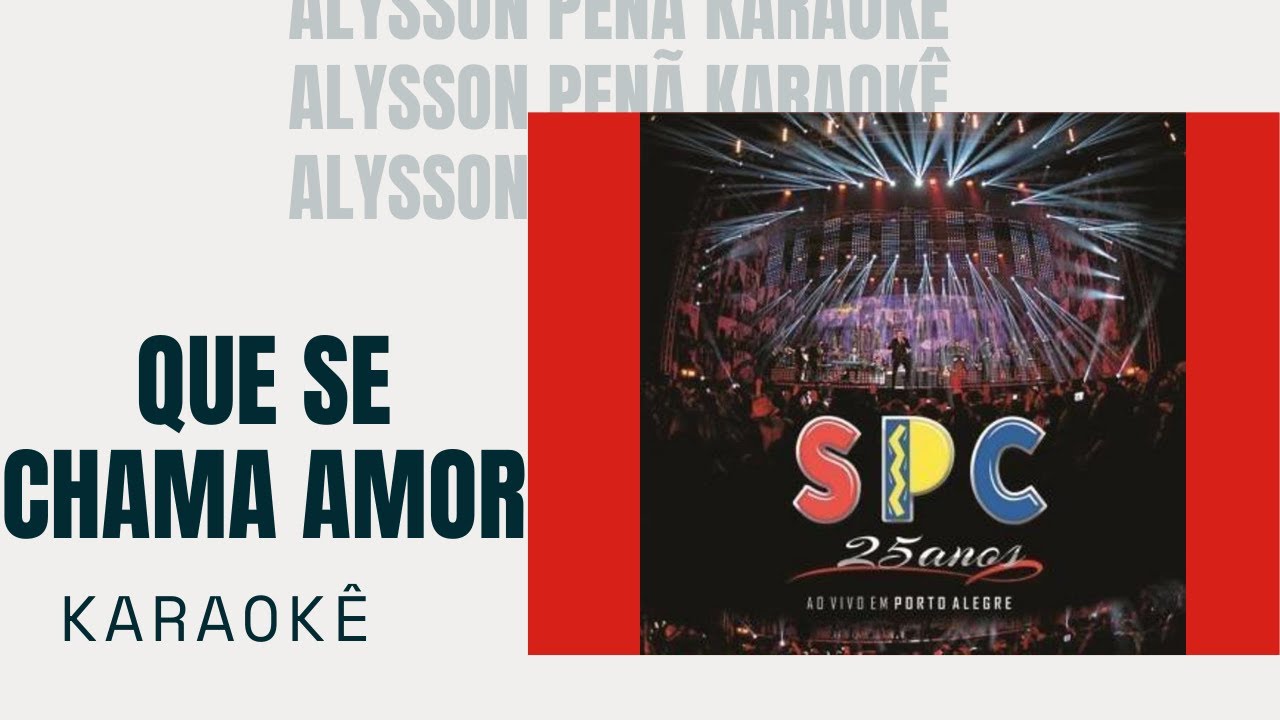 SPC Só Pra Contrariar Meu jeito de ser Karaoke