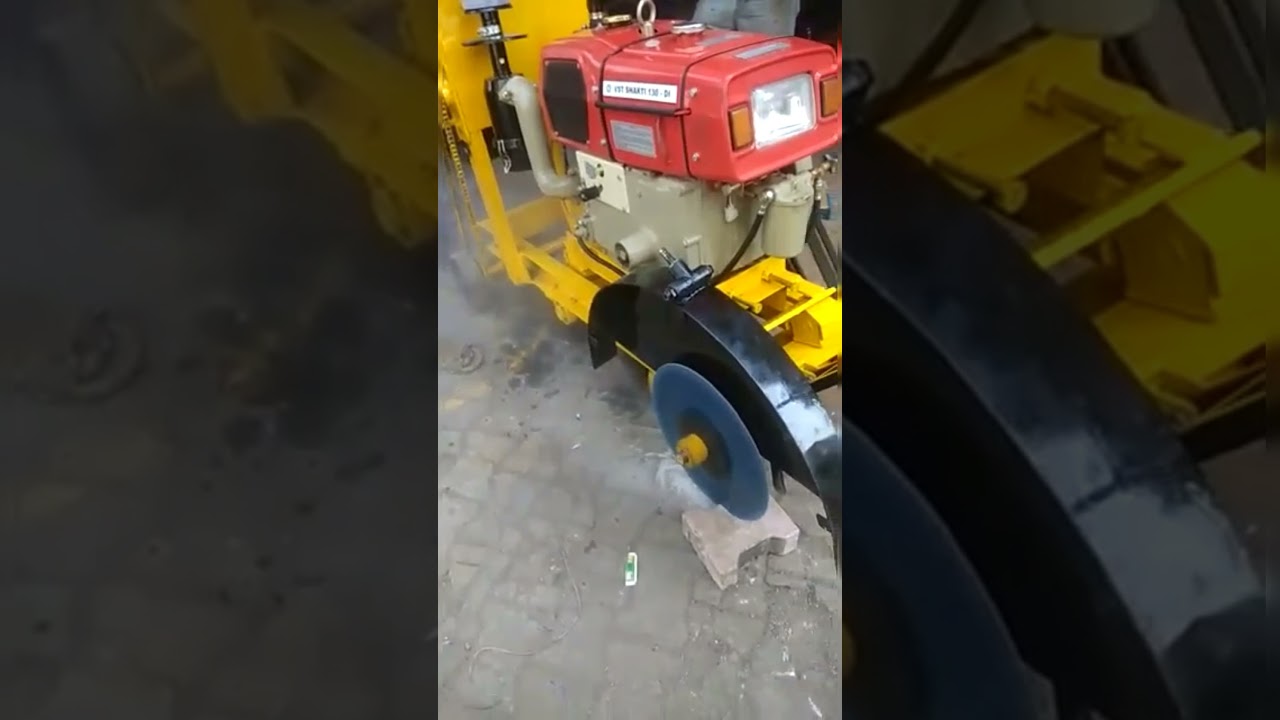 VST Shakti 130Di concrete cutter available for ananya impex company.