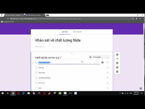 [Google Drive] Cách tạo form biểu mẫu khảo sát trên Google Drive