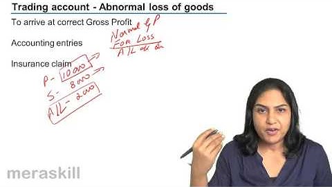 What are Abnormal Loss | Final Accounts | CA CPT | CS & CMA Foundation | Class 11 | Class 12