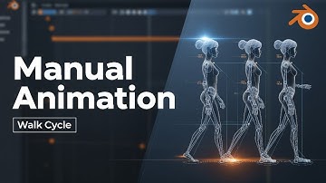 Manual Walk Cycle Animation in Blender | Step-by-Step Tutorial for Beginners