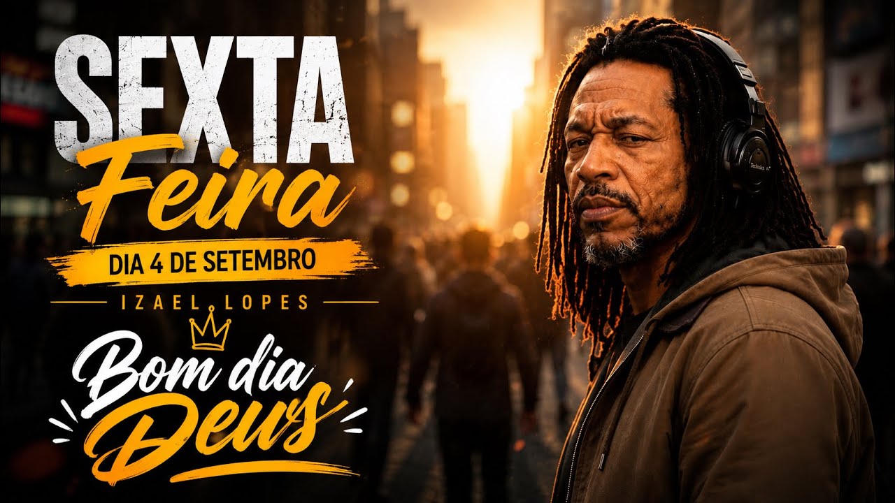 Sexta Feira dia 4 de setembro - Izael Lopes | Bom dia Deus 🙏🏻