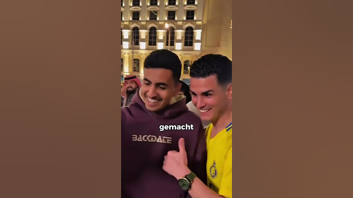 Ronaldo-Doppelgänger trifft Ronaldo🥹