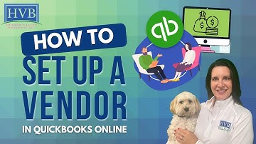 How to Set Up a Vendor in QuickBooks Online