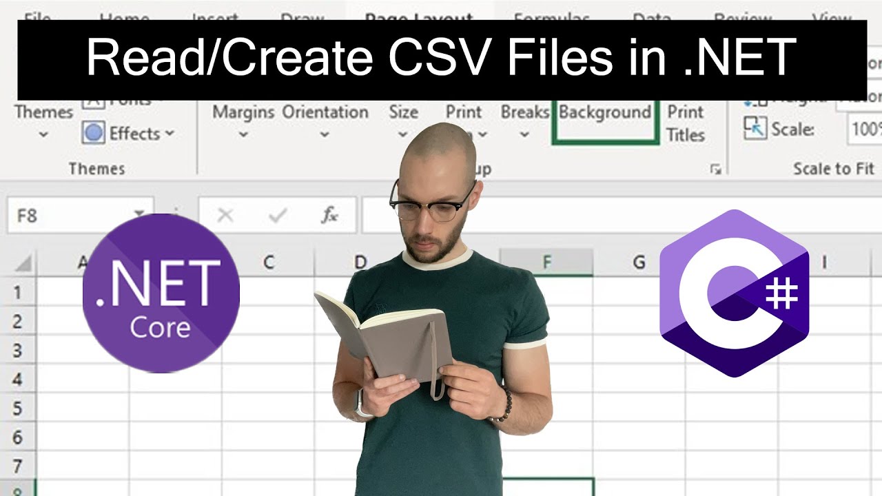 How to EASILY read and create CSV Files in .NET - YouTube