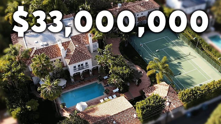 $33 MILLION DOLLAR BEVERLY HILLS MANSION | 812 and 814 N Bedford Dr, Beverly Hills