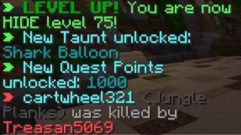 LEVEL 75 in Hide and Seek!