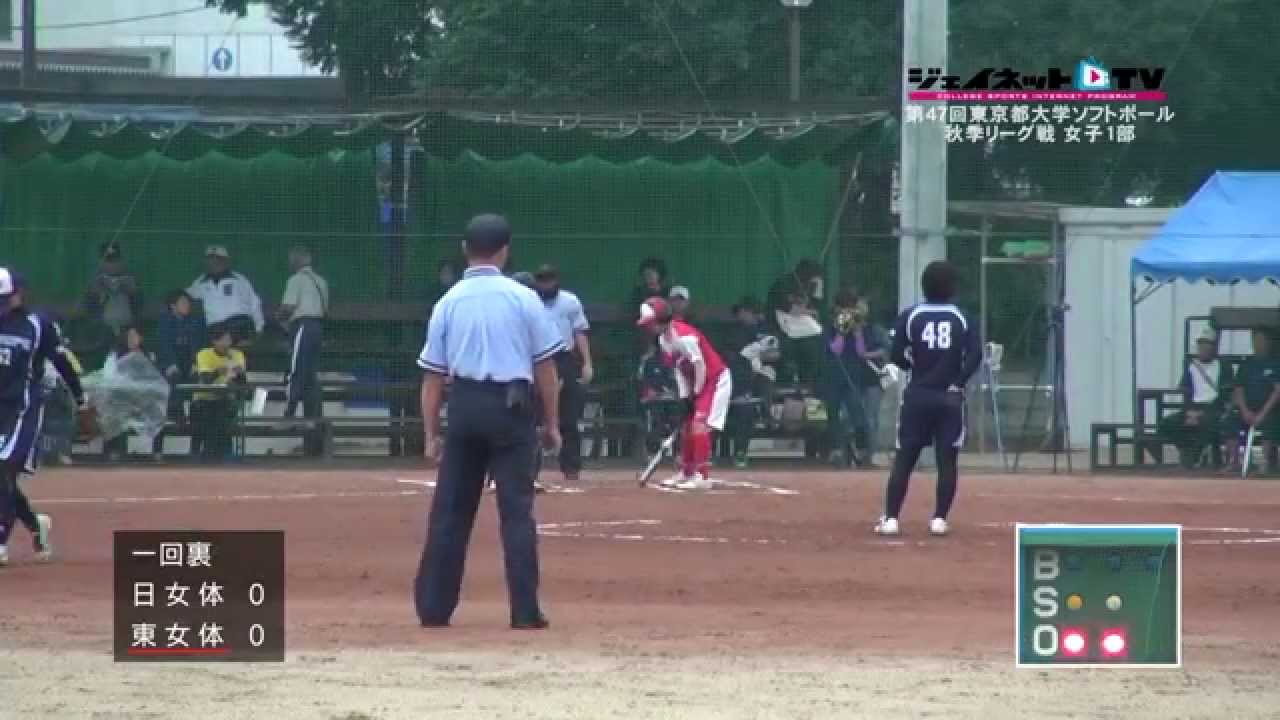 15東京都大学ソフトボール秋季リーグ戦女子1部 東京女子体育大学vs日本女子体育大学 Youtube