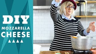 How to Make Mozzarella With a DIY Cheesemaking Kit - HGTV Handmade