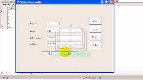 C# and MS Access Database Part 4