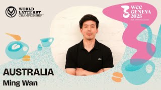 Interview with Ming Wan, Australia | 2025 World Latte Art Championship | Day 3 Finals