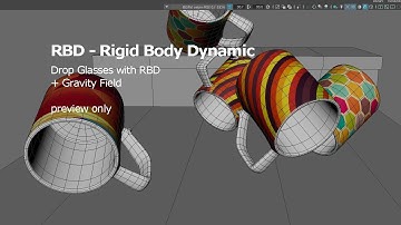 contoh RBD (Rigid Body Dynamic) dengan Maya, preview only 230427v01