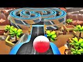 Sky rolling ball 3d  speedrun gameplay level 274